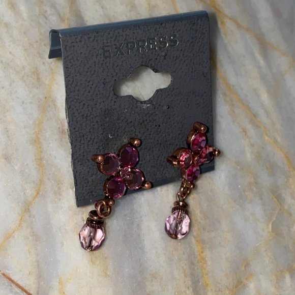 Beautiful Sparkly Crystal Earrings - Picture 3 of 5